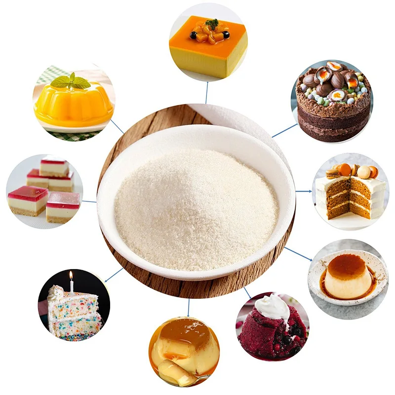 Halal bovine gelatin food grade gelatine good quality odorless gelatin 160 180 250-280 bloom 2024